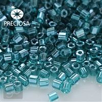 Preciosa dvoukrátky 2CUT 10/0 2,1 mm Zelená 01665 20 g