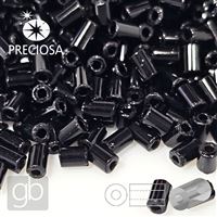 ípky Preciosa Bugles Tubes 3 mm erná 23980 20 g