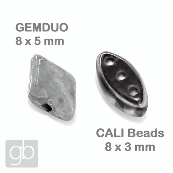 CALI Beads 3 x 8 mm Trojdrkov 25 ks 00030-29501