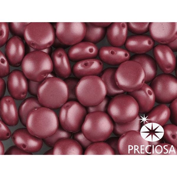 PRECIOSA Candy korlky 8 mm 10 ks erven (02010-25010) CAN8061