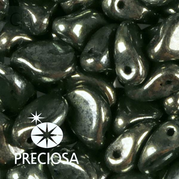 Preciosa PIP 5 x 7 mm 25 ks Zelen 23980-14495