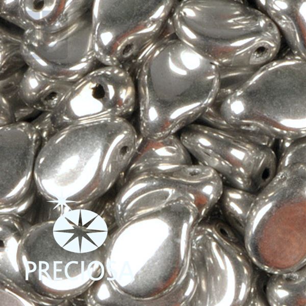 Preciosa PIP 5 x 7 mm 25 ks Stbrn 23980-27000