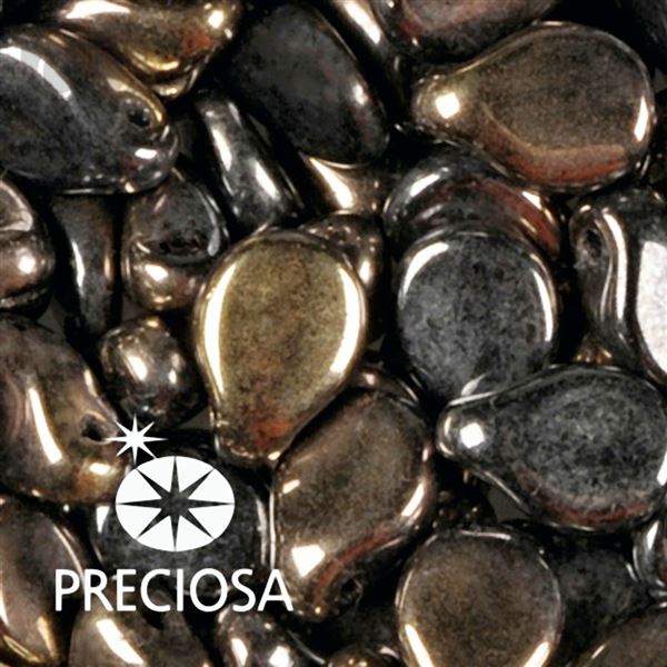 Preciosa PIP 5 x 7 mm 25 ks Bronzov 23980-91502