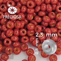 Preciosa rokajl 10/0 2,3 mm Oranová 50 g