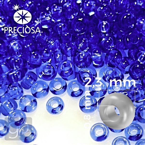 Preciosa rokajl 10/0 2,3 mm Modr 30050 50 g