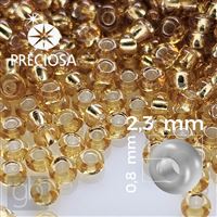 Preciosa rokajl 10/0 2,3 mm lutá 17050 50 g