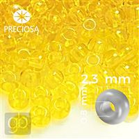 Preciosa rokajl 10/0 2,3 mm lutá 80010 50 g