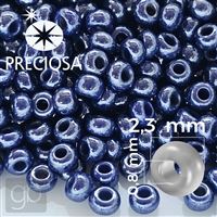 Preciosa rokajl 10/0 2,3 mm Modrá 33061 50 g