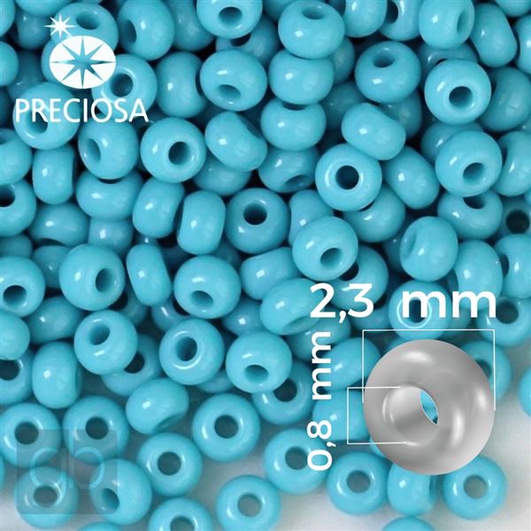 Preciosa rokajl 10/0 2,3 mm Modr 63030 20 g