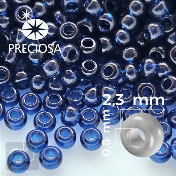 Preciosa rokajl 10/0 2,3 mm Modr 30110 50 g