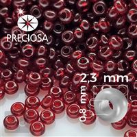 Preciosa rokajl 10/0 2,3 mm ervená 90120 50 g