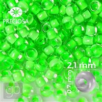 Preciosa rokajl 11/0 2,1 mm Zelená NEON 08756 50 g