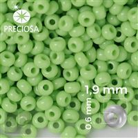 Preciosa rokajl 12/0 1,9 mm Zelená 53410 50 g