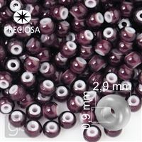 Preciosa Cornelian rokajl 8/0 2,9 mm Fialová 23708 50 g