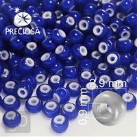 Preciosa Cornelian rokajl 8/0 2,9 mm Modrá 33710 50 g