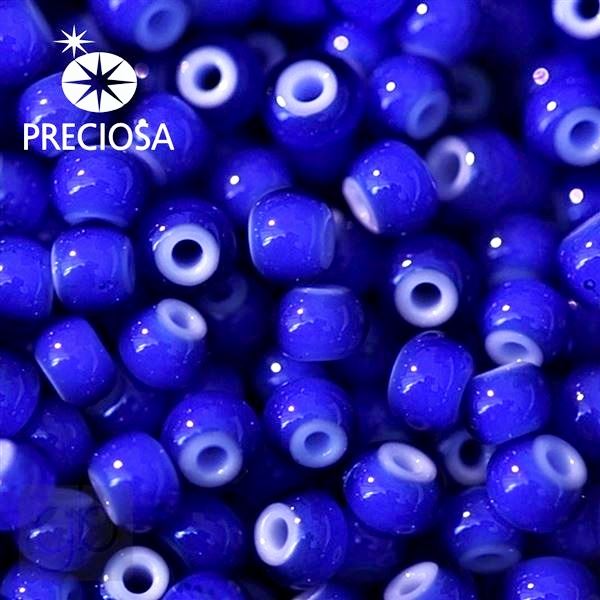 Preciosa Cornelian rokajl 9/0 2,6 mm Modr 33710 20 g