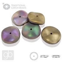 PRECIOSA RIPPLE 00030-98849 Zlatá Iris 12 mm 5 ks