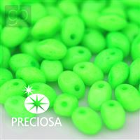 Preciosa SOLO 2,5 x 5 mm Zelená NEON 03000-36756 10 g