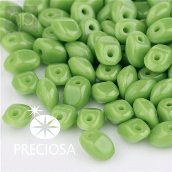 Preciosa SOLO 2,5 x 5 mm Zelen 53330 10 g